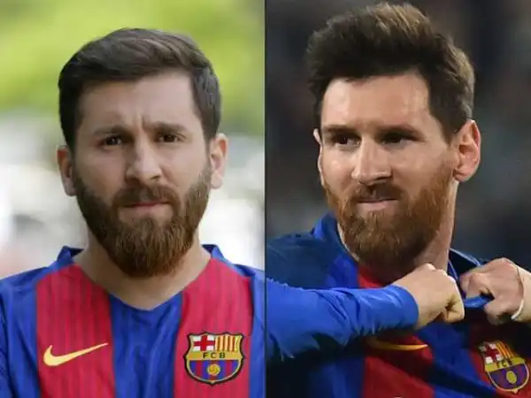 Iranian Man Detained By Police For Looking Like Lionel Messi (Photo)